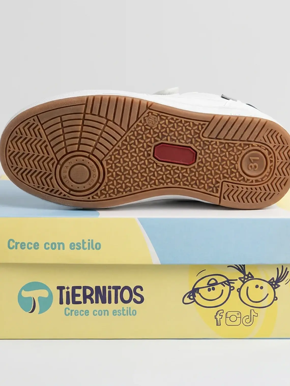 Zapatilla blanca unisex 3