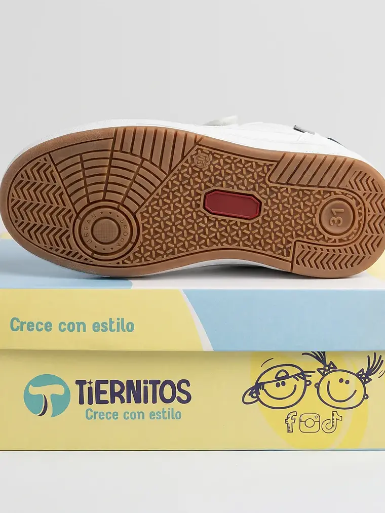 Zapatilla blanca unisex 3