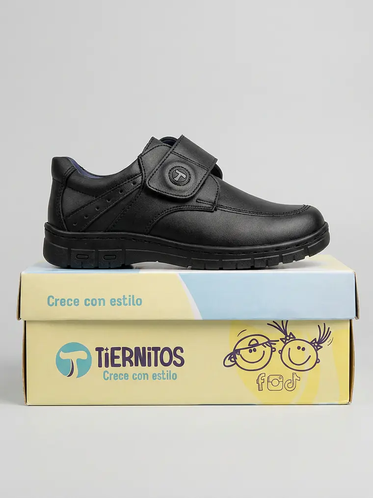 Zapato escolar de Niño con velcro 3