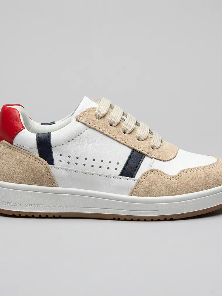 Zapatilla de Niño tricolor 1
