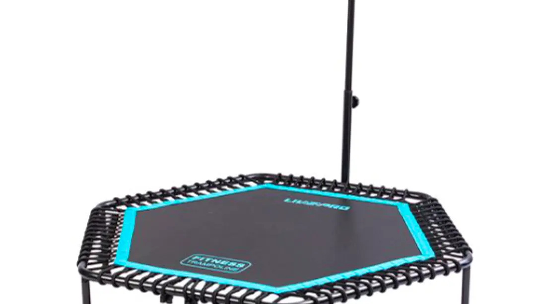 TRAMPOLIN HEXAGONAL CON SOPORTE  1