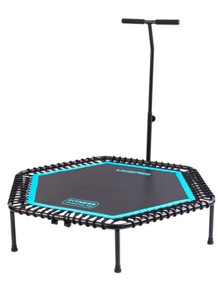 TRAMPOLIN HEXAGONAL CON SOPORTE  1