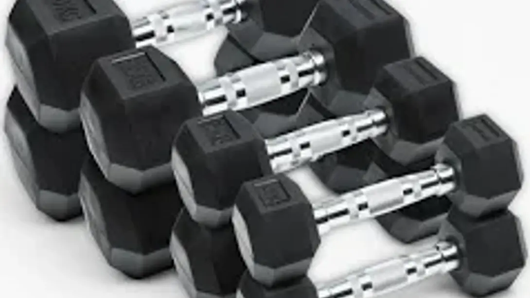 CYBER mancuernas Hexagonales 17,5 KG PAR  1