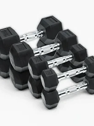 CYBER mancuernas Hexagonales 17,5 KG PAR 