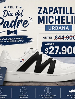  Zapatilla Urbana MICHELIN HOMBRE 