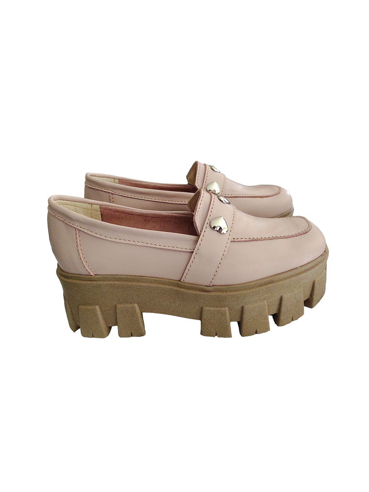 MOCASIN MODELO LUCKY - ROSA 1