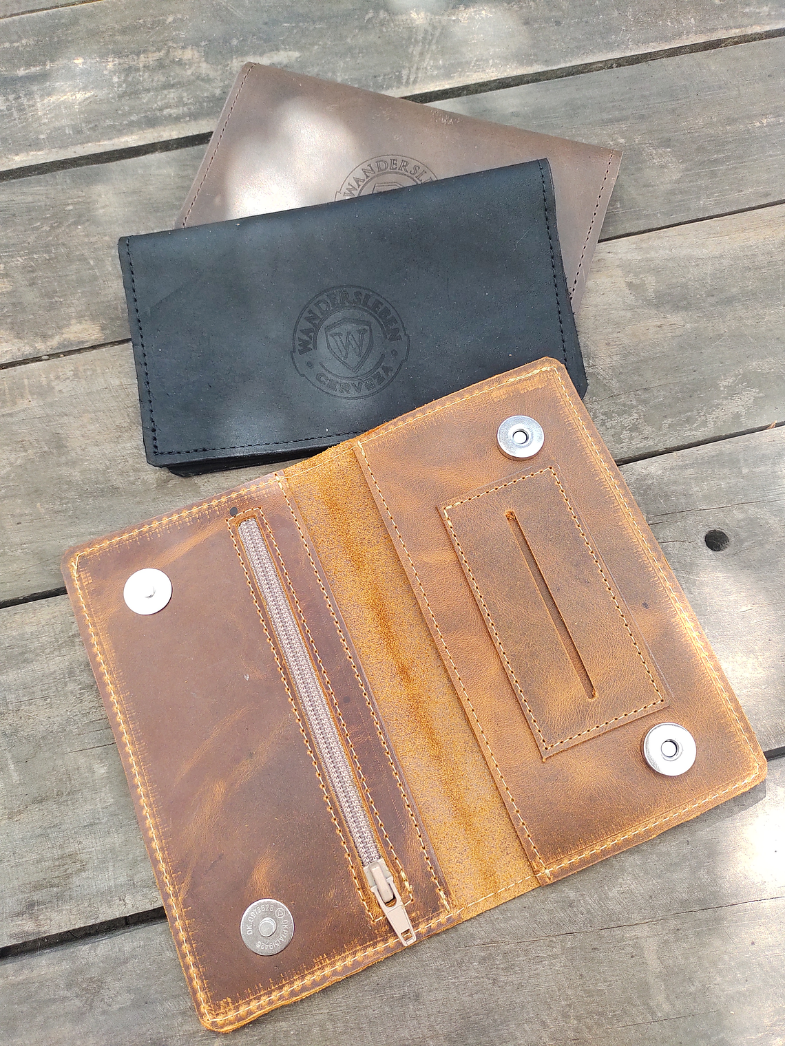 Tabaquera de cuero 1