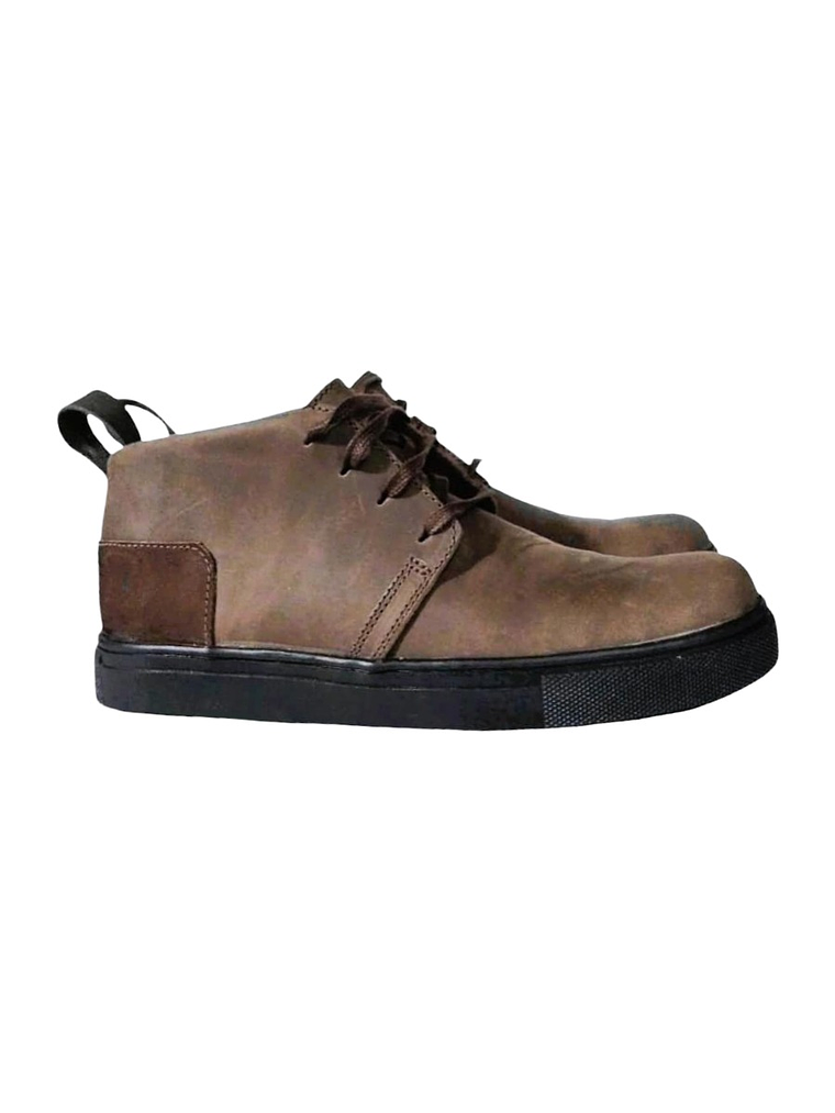 BOTIN HOMBRE - TAUPE SPORT NEGRO 1