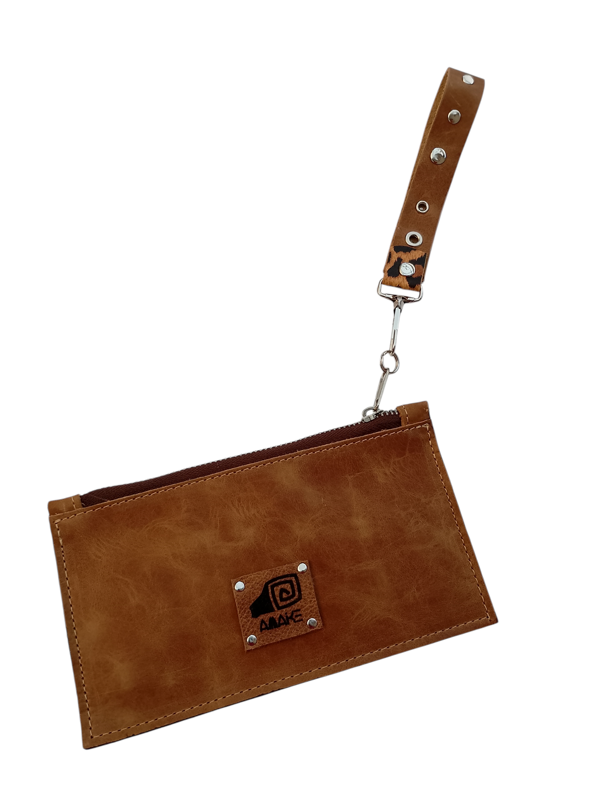 BILLETERA MUJER CUERO CAMEL