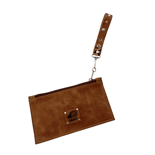 BILLETERA MUJER CUERO CAMEL