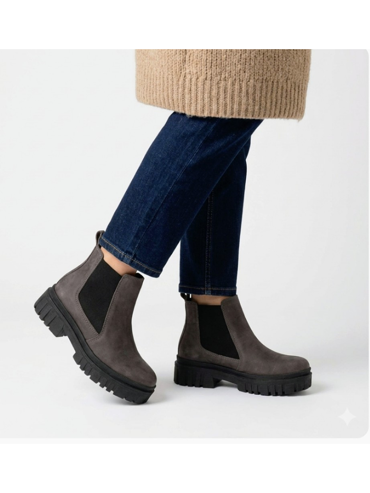 BOTIN CHELSEA TRUCK GRIS 2