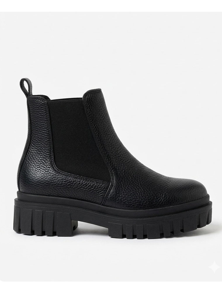 BOTIN CHELSEA TRUCK NEGRO 1