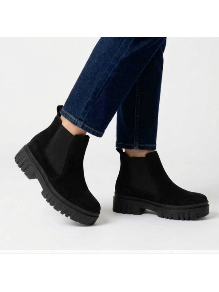 BOTIN CHELSEA TRUCK NEGRO RENO 1