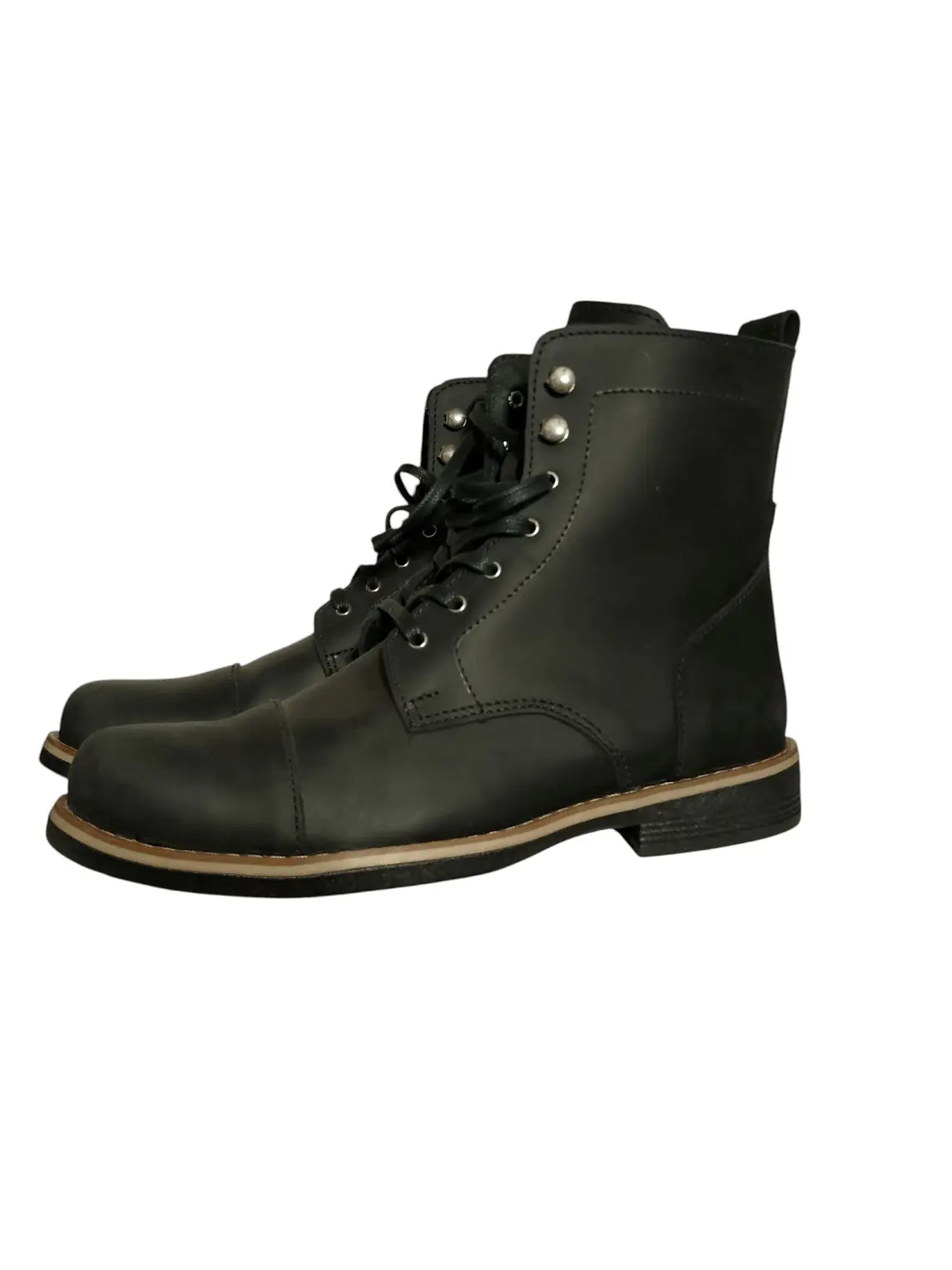 BOTIN URBANO HOMBRE CUERO NEGRO 1