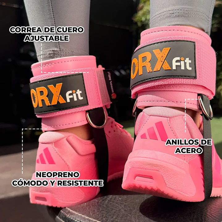 Tobilleras de Patadas de Glúteos Pink 4