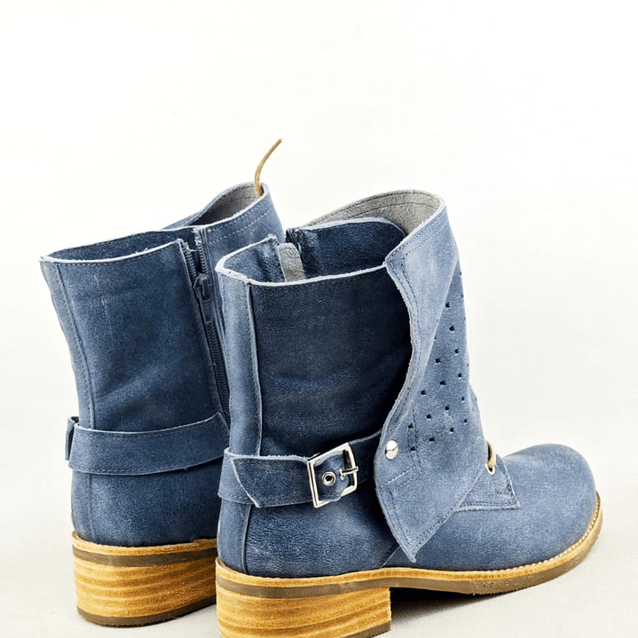 BOTAS CUERO JEANS  2