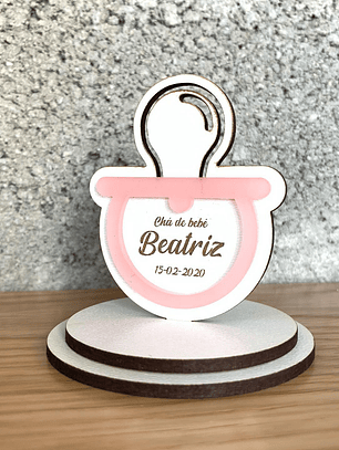 Chucha Personalizada para Batizado - Lembrança Especial