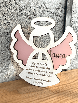 Anjo Personalizado para Batizado - Lembrança Especial
