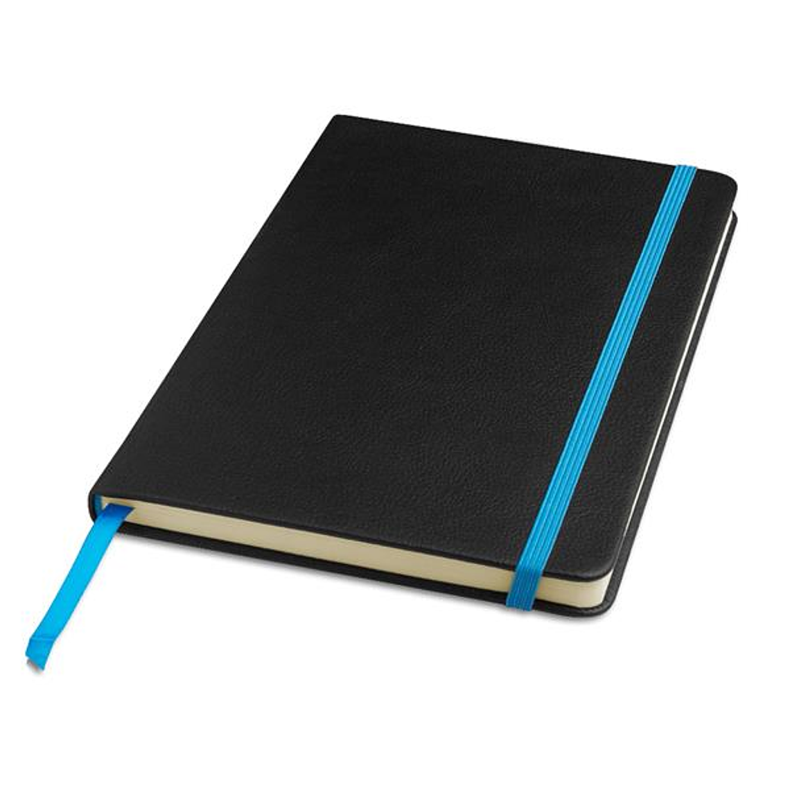 Bloco de Notas A5 Personalizado STYLEBOOK - Capa Laser PU e 80 Folhas com Elástico e Marcador 2