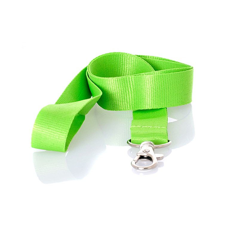 Fitas de Pescoço sem impressão - Lanyard em Poliéster e Mosquetão 6