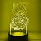 Luminária Personalizada LED Goku - Decoração de Luz para Fãs de Anime - Thumbnail 4