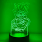 Luminária Personalizada LED Goku - Decoração de Luz para Fãs de Anime - Thumbnail 6