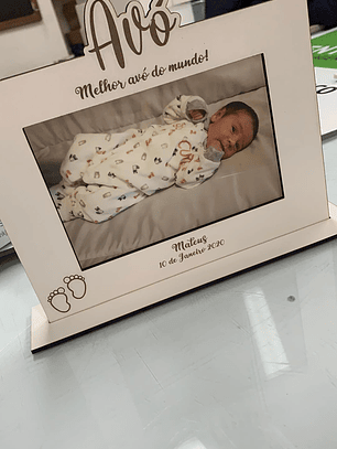 Porta Moldura Personalizada - Presente Único para Família e Amigos