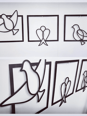 Quadro Personalizado em MDF - Design Moderno e Elegante para Decoração