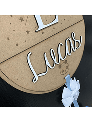 Nome Personalizado em MDF - Design Elegante e Exclusivo para Decoração