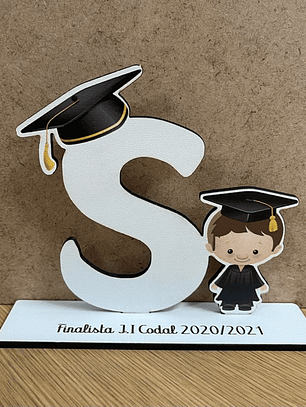 Troféu Escolar Personalizado - Lembrança de Conclusão de Curso