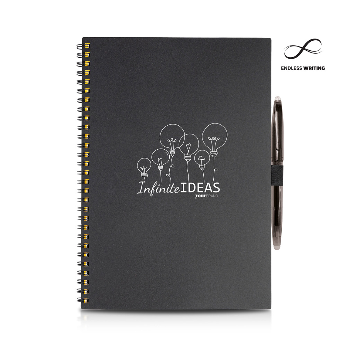 Bloco Infinito A5 com Esferográfica e Pano de Limpeza - Bloco Reutilizável e Ecológico 1