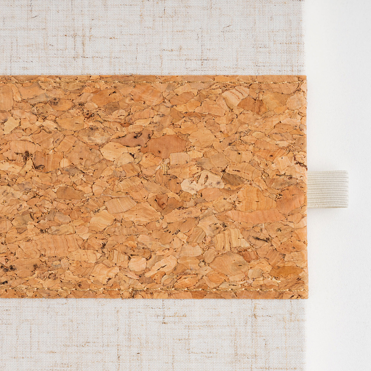 Bloco A5 com Capa em Cortiça e Linho - 128 Folhas para Notas XL 7