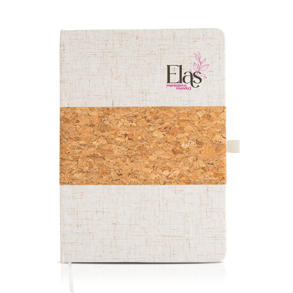 Bloco A5 com Capa em Cortiça e Linho - 128 Folhas para Notas XL 9