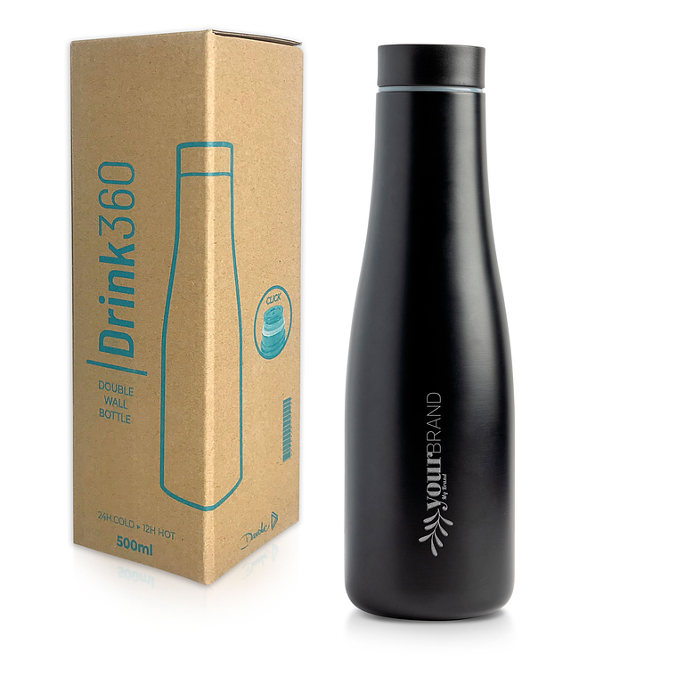 Garrafa Térmica com Tampa 360º - Conserva Temperatura por Mais Tempo 11