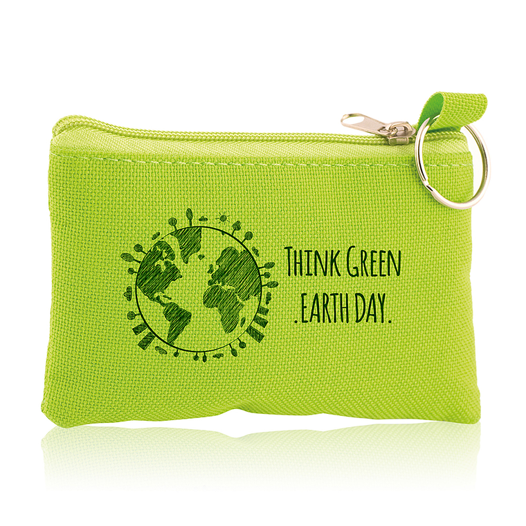 Porta-moedas com Zipper e Argola para Porta-chaves - Personalizado 6