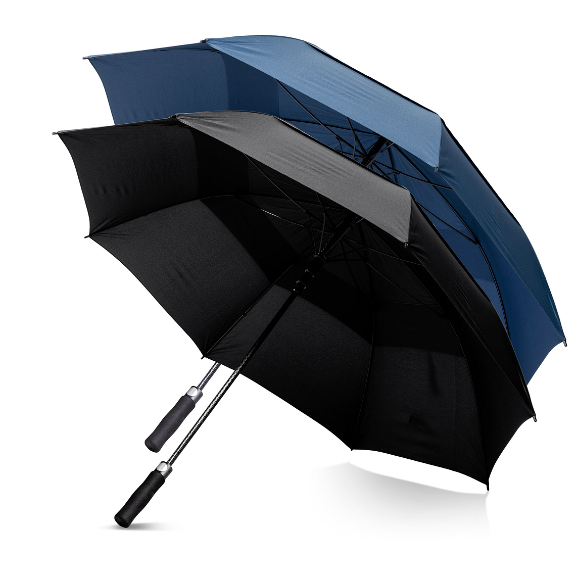 Guarda Chuva de Duplo Painel com Pega de Golfe - Resistente 17