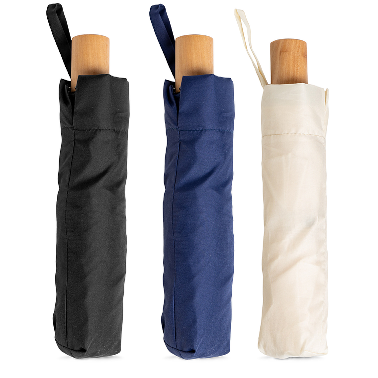 Guarda-Chuva Retrátil com 3 Seções e Alça - Compacto e Estiloso 20