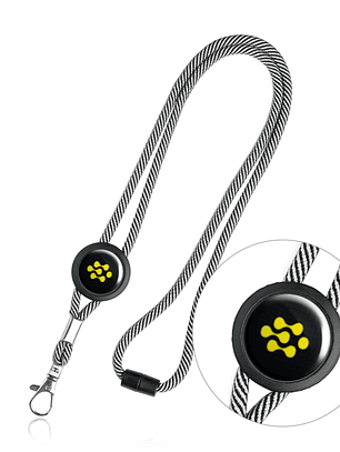 Lanyard Tubular Personalizado com Fecho de Segurança - Ideal para Eventos