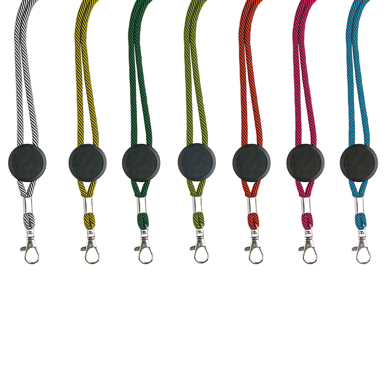 Lanyard Tubular Personalizado com Fecho de Segurança - Ideal para Eventos 5