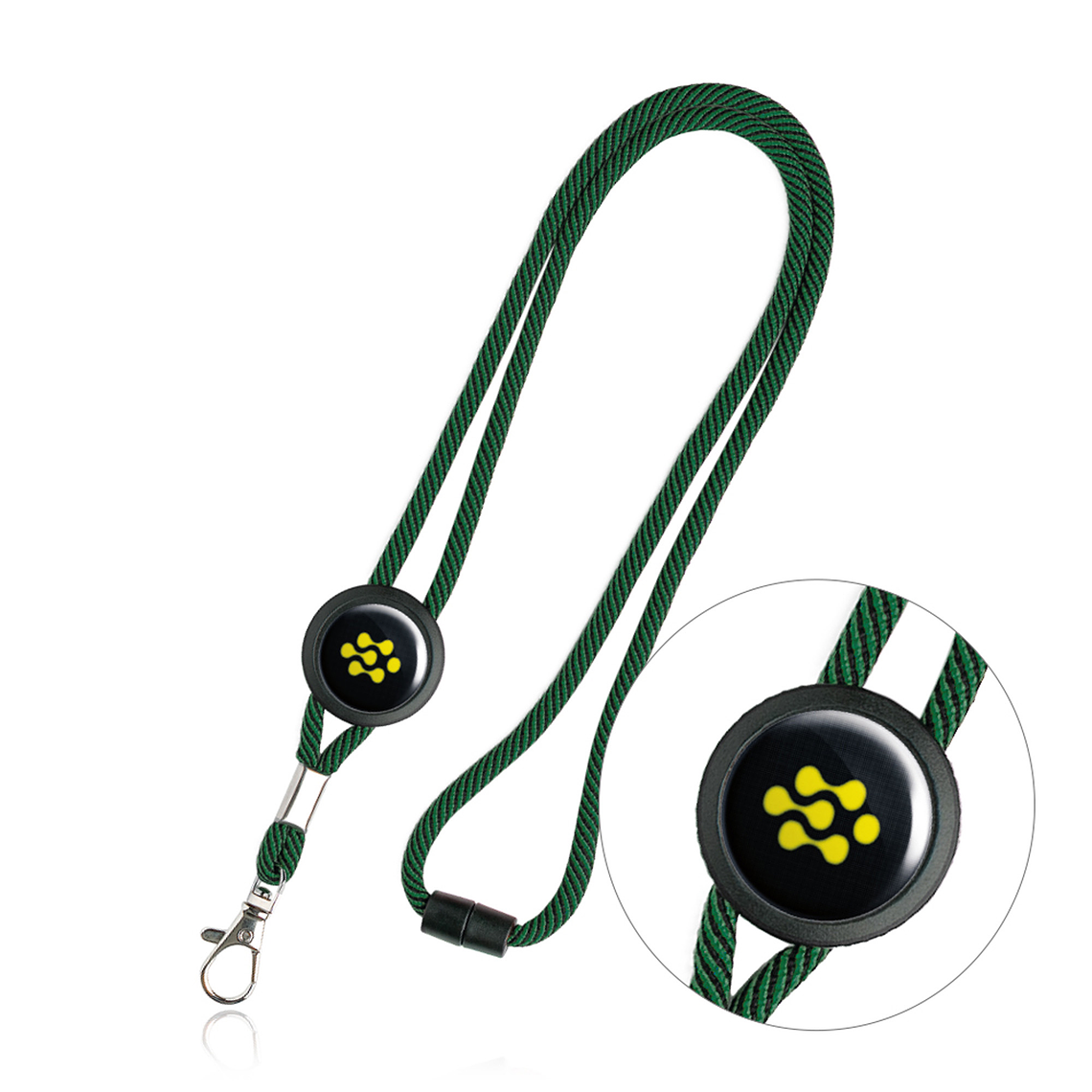 Lanyard Tubular Personalizado com Fecho de Segurança - Ideal para Eventos 12