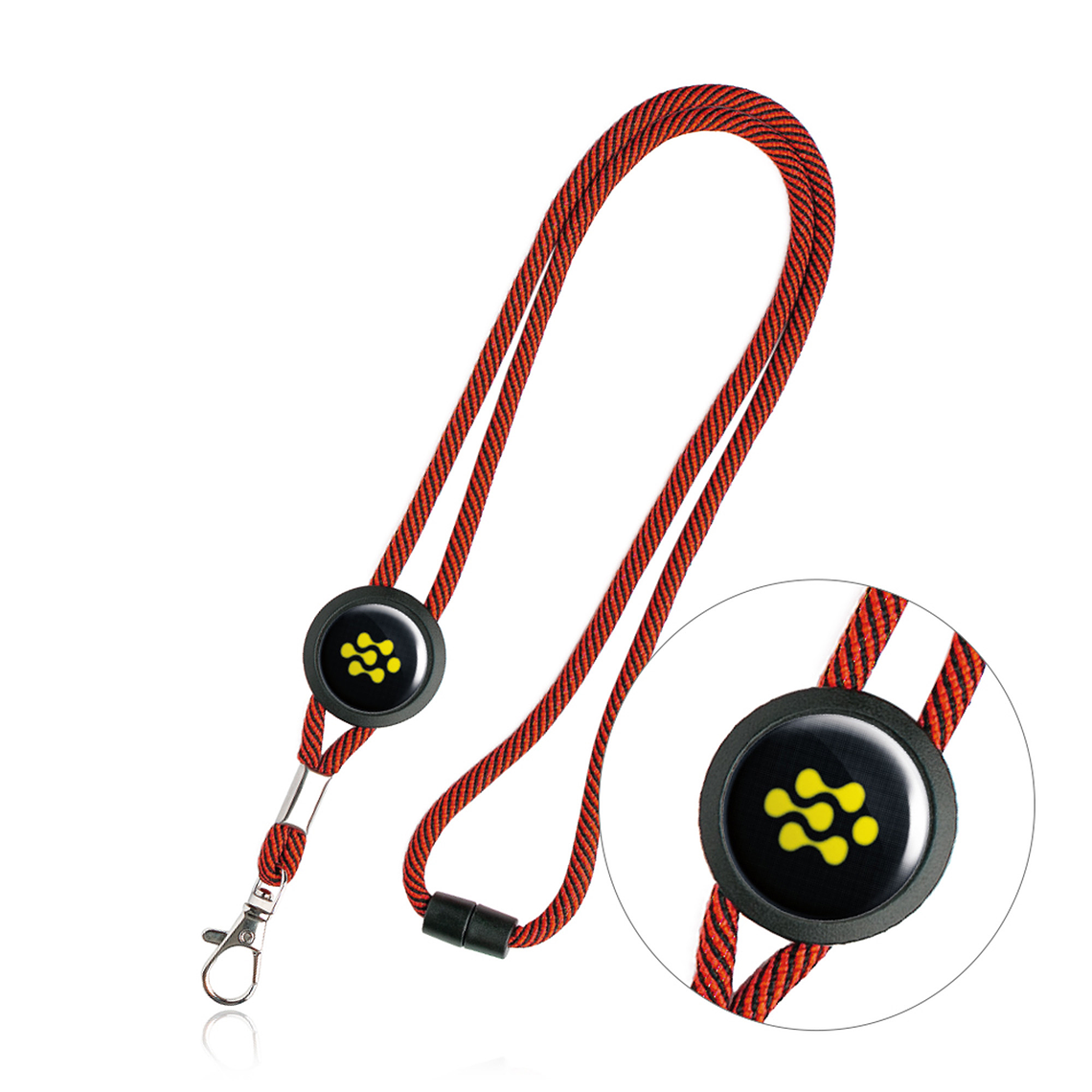 Lanyard Tubular Personalizado com Fecho de Segurança - Ideal para Eventos 18