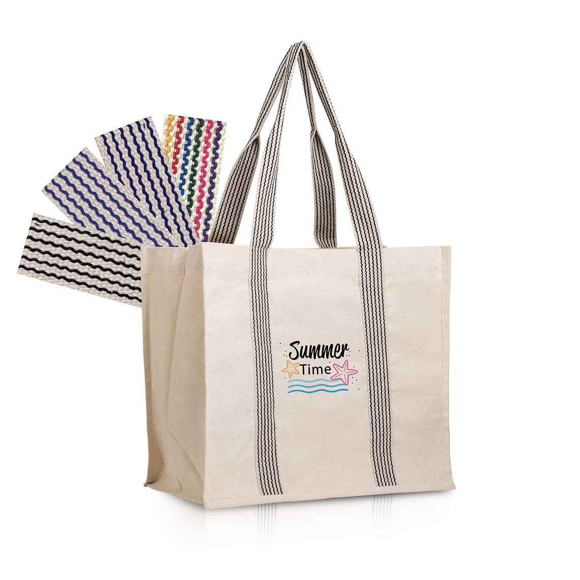 Saco de Canvas com Fecho Magnético e Pega de Algodão 1