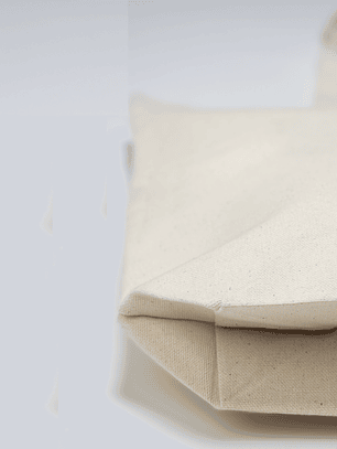 Saco Canvas 100% Algodão com Bolso Interior