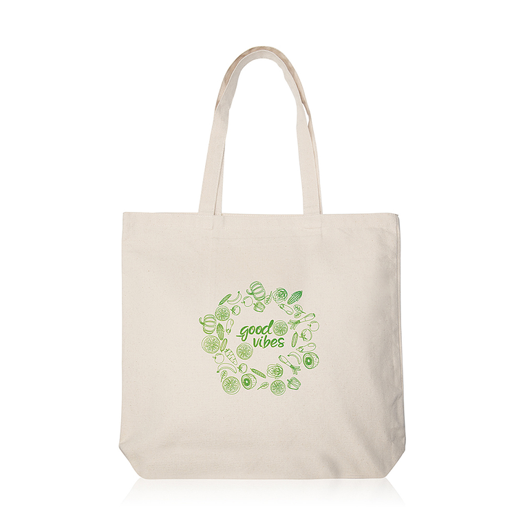 Saco Canvas 100% Algodão com Bolso Interior 9