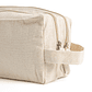 Necessaire de Canvas com Duplo Compartimento - Thumbnail 1