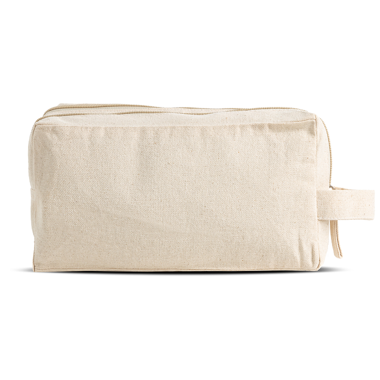 Necessaire de Canvas com Duplo Compartimento 3