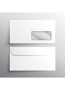 Envelope com janela C4