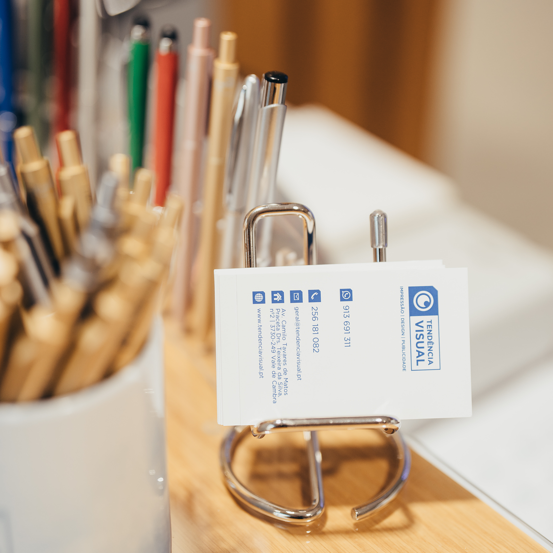 Cartões de visita frente/verso 1