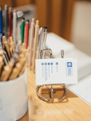 Cartões de visita frente/verso