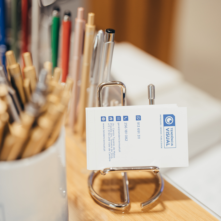 Cartões de visita frente/verso 1